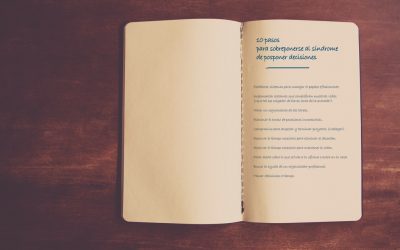 10 pasos para sobreponerse al Síndrome de posponer decisiones