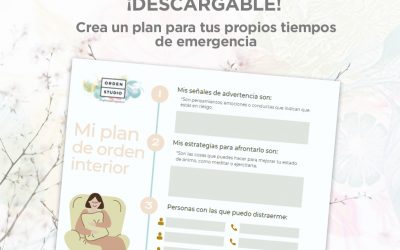 Descargable: Mi plan de orden interior